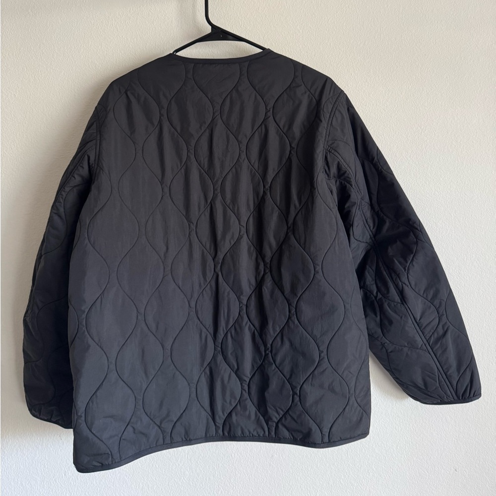 Muji Tang Black Quilted Jacket - Picture 15 of 15